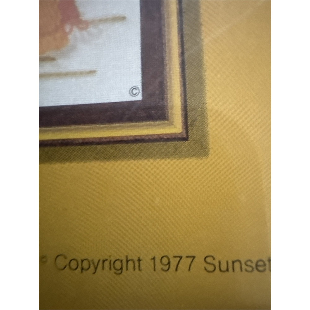 Vintage 1977 Sunset Designs Jiffy 5" x 7" Hardwood Frame Embroidery Crewel NEW - Picture 2 of 6
